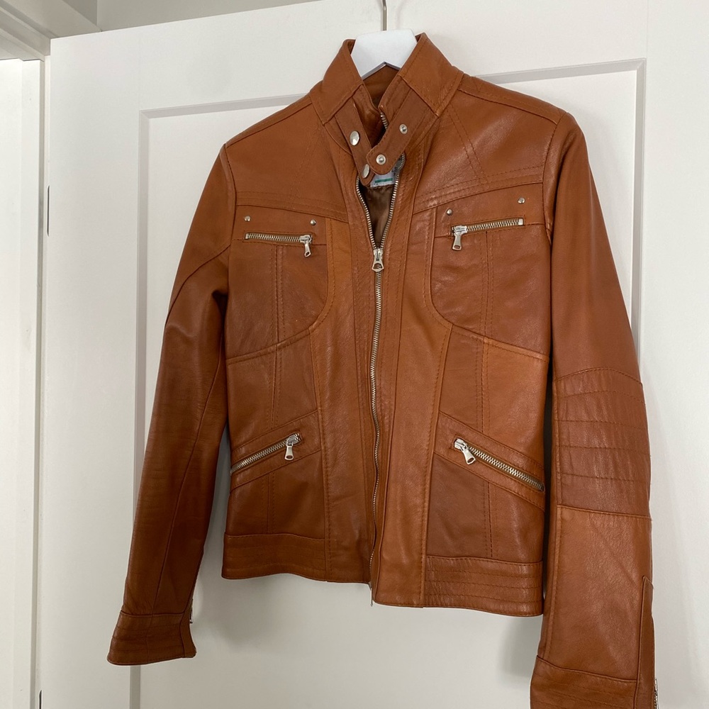 Vera Pelle Italian Leather Jacket - Picture 2 of 8